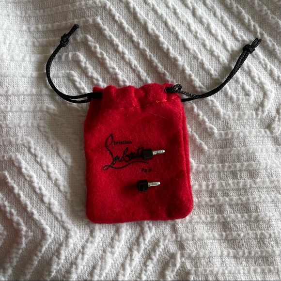 Christian Louboutin Pigalle Follies 100 Black Leather Pu - Picture 11 of 12